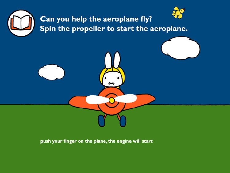 Miffy goes flying