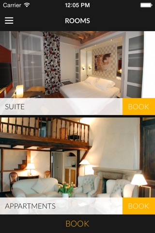 Hotel du Jeu de Paume Paris for iPhone screenshot 4