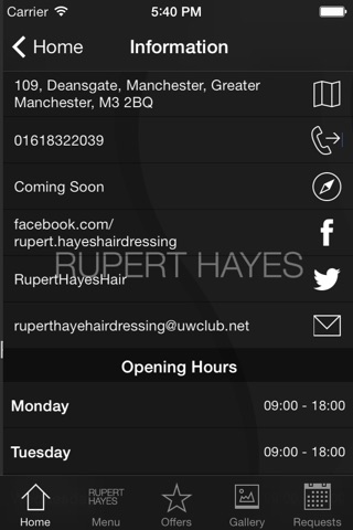 Rupert Hayes Hair screenshot 3