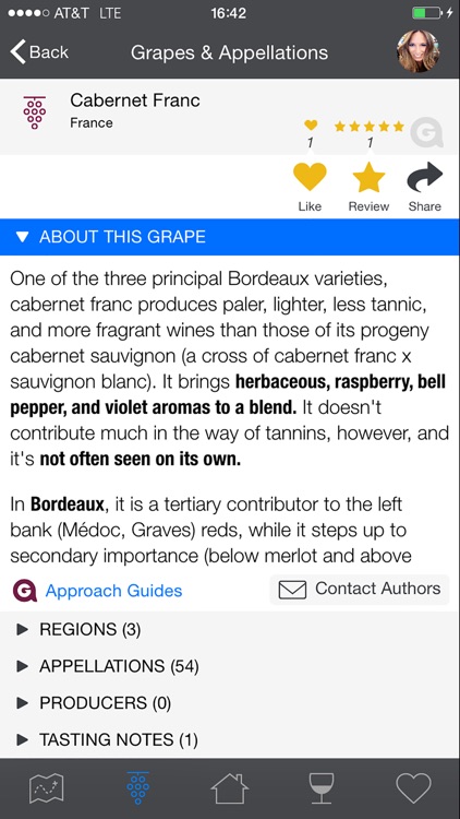 Approach Guides Wine Guide for iPhone