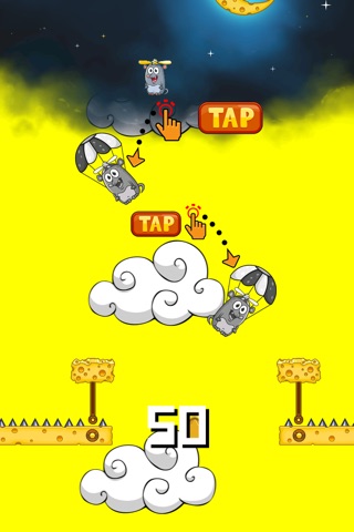 Airborne Mouse - Parachute Adventure screenshot 2