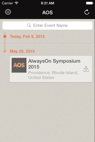 AlwaysOn Symposium screenshot 2