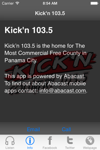 Kick'n 103.5 screenshot 3