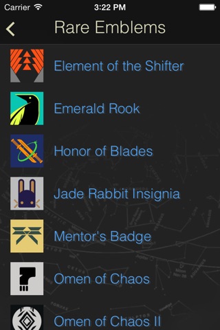 Emblems Plus - Assistant for Destiny screenshot 2