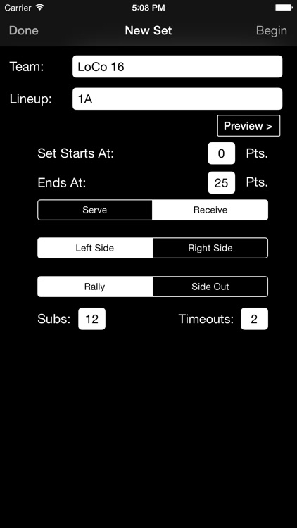 Volleyball Lineup Tracker screenshot-3