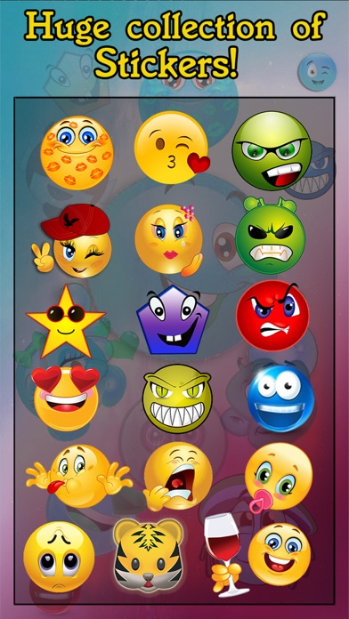 How to cancel & delete Emoji Camera Stickers: Add Cool Emoticon smiley Flirty Expression To Your Picture from iphone & ipad 2