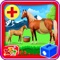 Little boys & girls it’s time to become a vet doctor and take care of pregnant pet horse