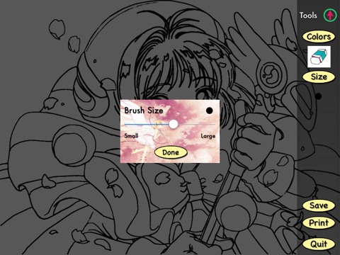 Gran libro para pintar de Sakura Card Captor (Unofficial) screenshot 2