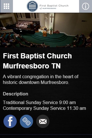 First Baptist Church Murfreesboro TN screenshot 2