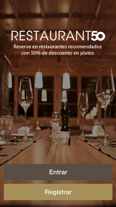 How to cancel & delete Restaurant50 - reserva en restaurantes recomendados de Sevilla, Madrid, Málaga y Valencia from iphone & ipad 1