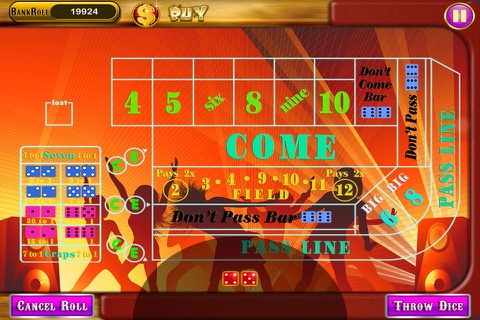 AAA Xtreme Classic Hot Sexy Social Party Bash Craps Dice Games - Crack Doubledown Craze Casino Pro screenshot 2