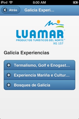 Viajes Luamar screenshot 2