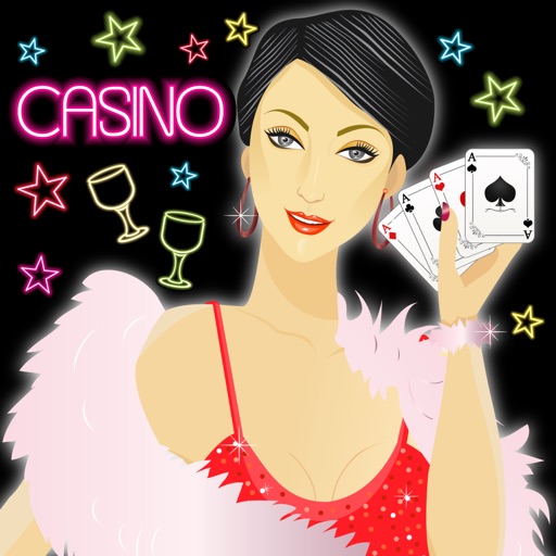 A Red Queen Girl BlackJack - Fun Cards Game for Real Vegas Classic icon