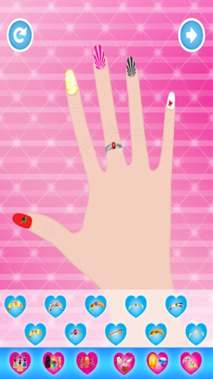 Princess Nail Salon - Nail art design and dress up game for (圖4)-速報App