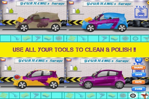A Little Car Wash and Auto Doctor Spa Maker Game Free For Kids screenshot 2