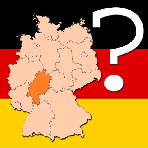 Germany Map Quiz iOS App