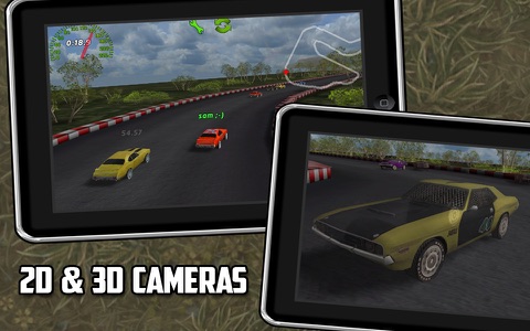 Muscle car: multiplayer racing with track builder screenshot 2