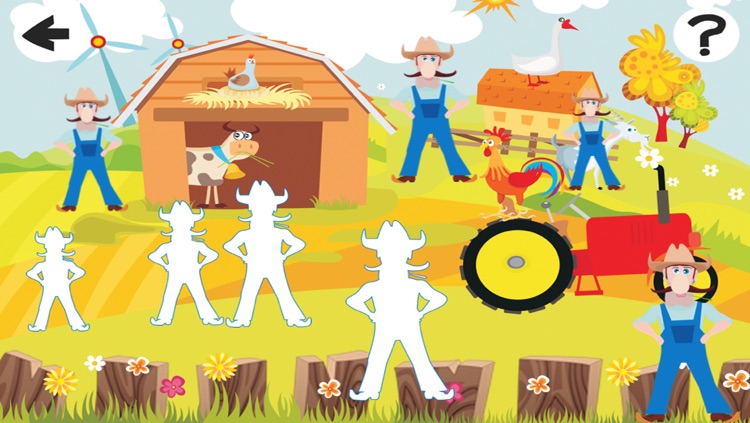 A Happy Farm Animals Kids Sort-ing Game with many Tasks to learn