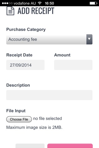 MyTaxLog screenshot 2