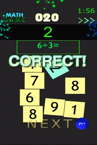 The Math Game - Division Facts screenshot 3