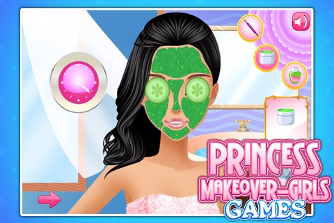 Princess Makeover-girls games screenshot 2