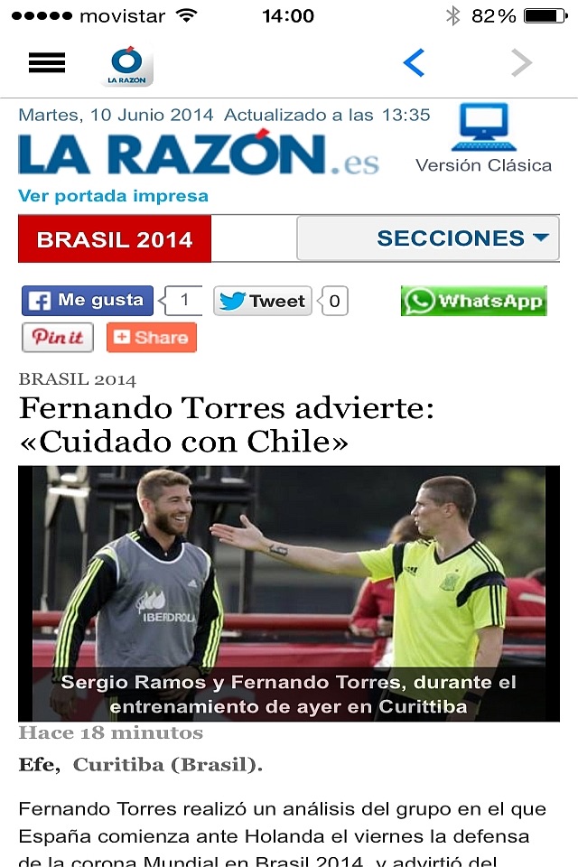 Periódico La Razón screenshot 4