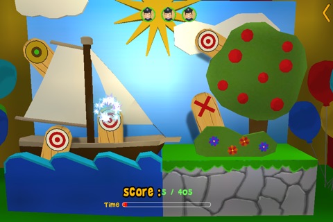 turtle Trapshooting for kids - no ads screenshot 2