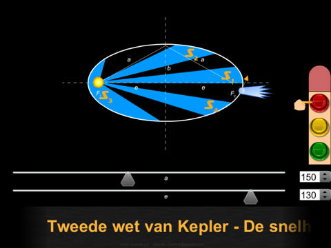 Kepler's Laws screenshot 2