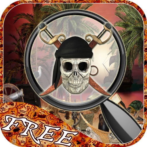 Hidden Object Pirates Treasure Island Icon