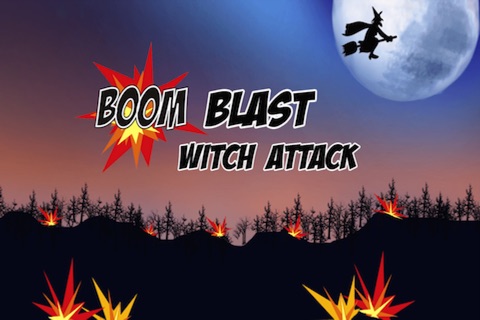 Boom Blast Witch Attack Pro - fantasy aeroplane shooting game screenshot 3