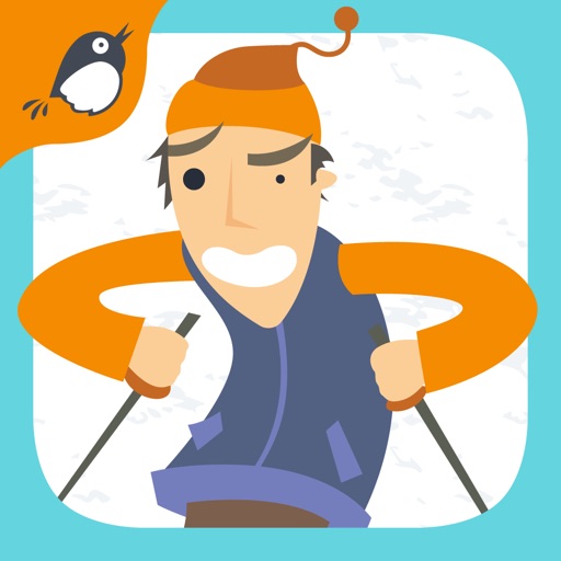 Snow Skiing Stay on Path iOS App