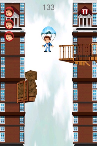 Parachute Hero - Jump And Fall Like A Ninja screenshot 3