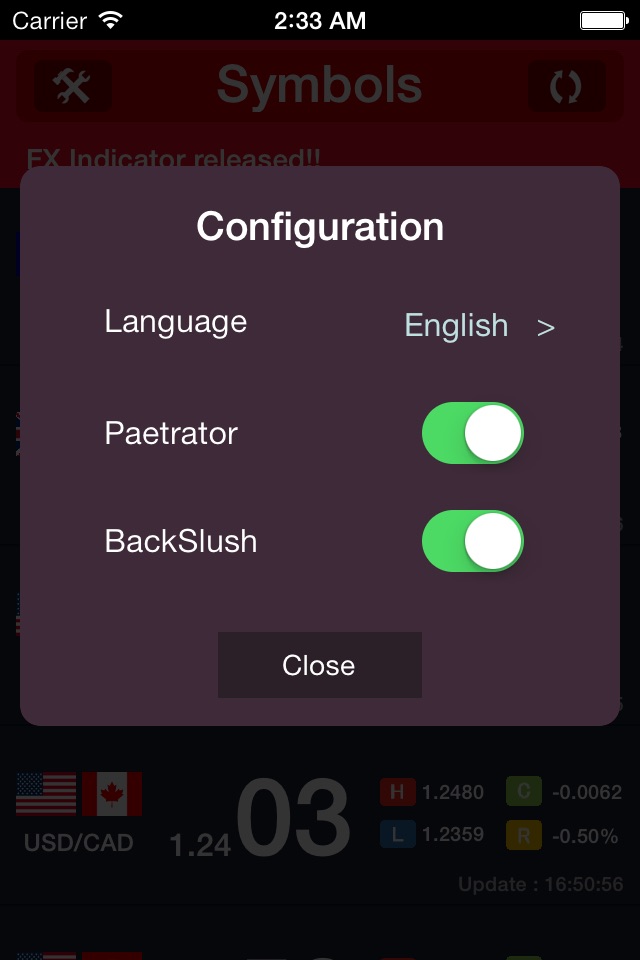 FX Indicator screenshot 4