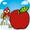 Hungry Bird - Trò chơi chim chào mào ăn táo vui cho bé