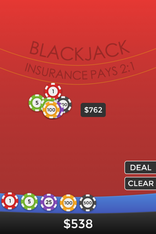 Blackjack - 21 Casino screenshot 2