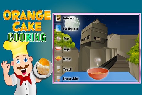 Orange Cake Cooking screenshot 2