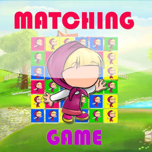 Matching Game for Masha and the Bear Edition