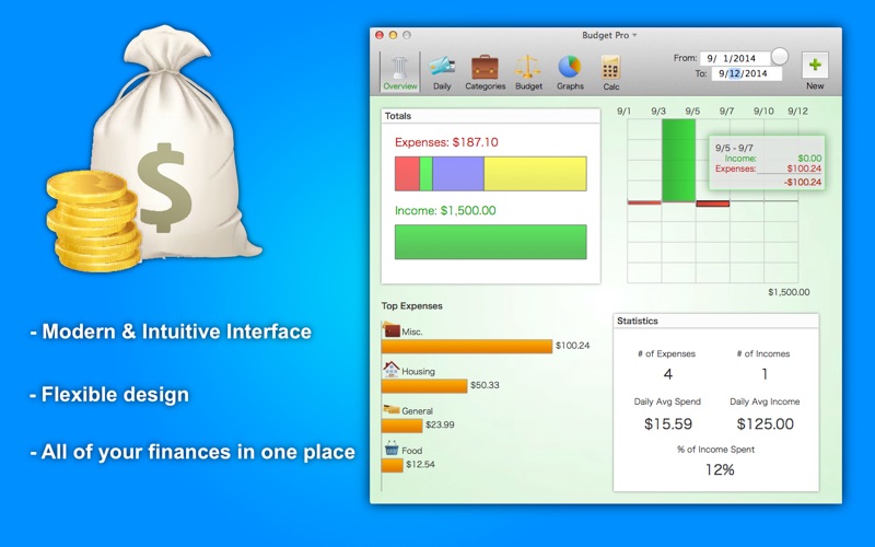 Budget Pro - Income &amp; Expense Tracker thumbnail 2