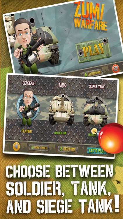 Zumi War-Fare - A Bubble Shooter Showdown With Military Tanks (Artillery Game)