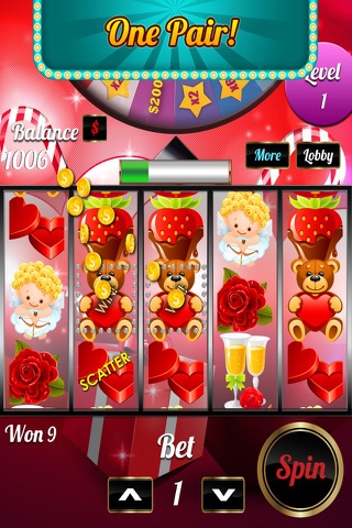 Cupid Heart of Rich-es Casino - Romance it and Hit the Jackpot Slots and Bonus Games Free screenshot 2