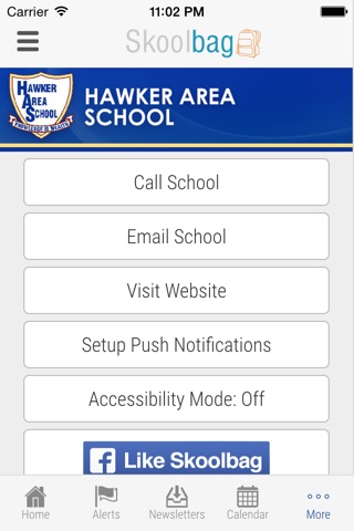 Hawker Area School - Skoolbag screenshot 4