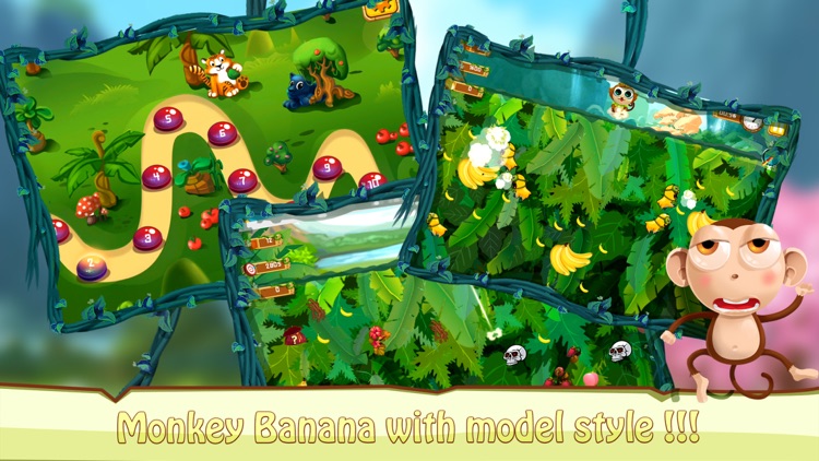 Jungle Monkey King Banana Miner screenshot-3