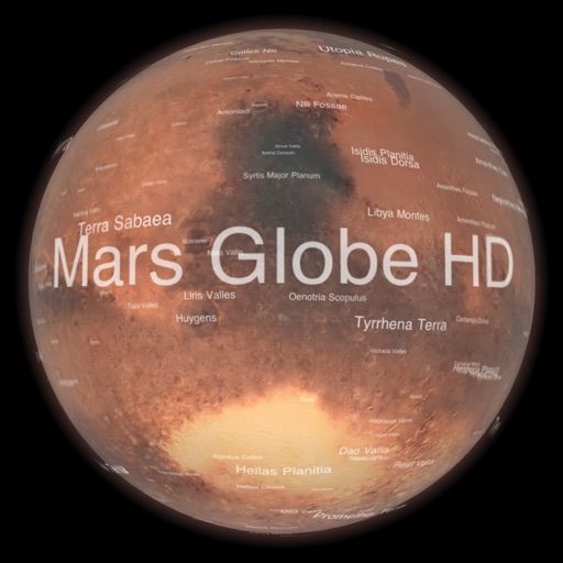 Mars Globe HD iOS App