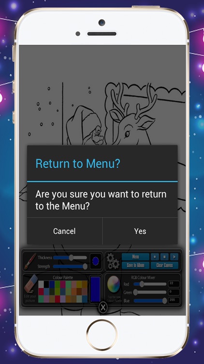 Coloring Book Santa Claus screenshot-4