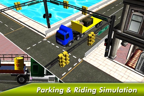 Heavy Truck Driving Simulator 3D - Play Trucker Driver Simulation Game on Real City Roads screenshot 4