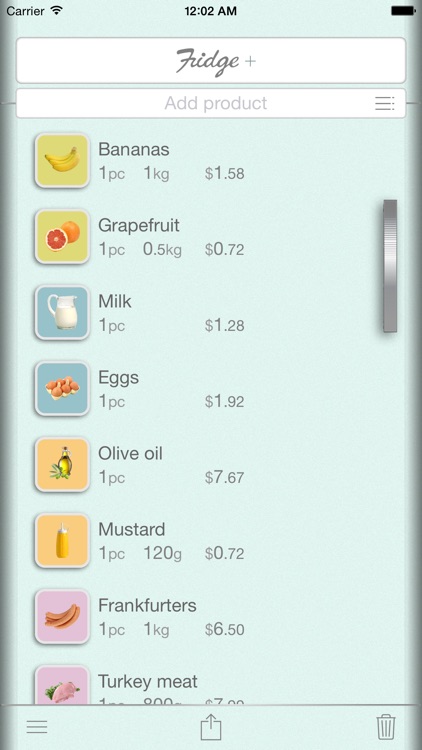 Fridge in your pocket PRO + Shopping list
