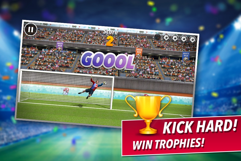 Quick Kick: The Best Penalty Shooting Football Game 2015 screenshot 3