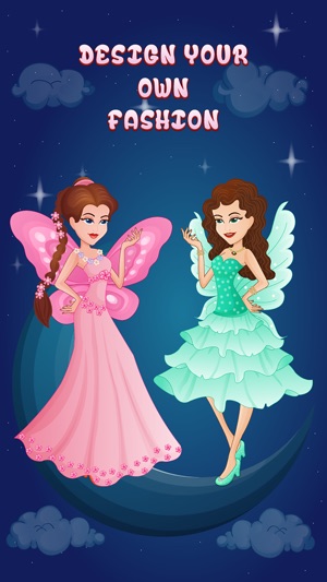 Fairy Princess Salon - Fantasy Fashion Dress Up for Girls(圖4)-速報App