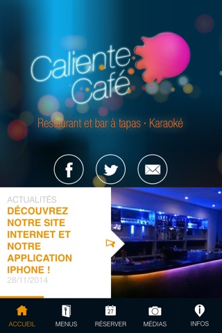 Le Caliente Cafe - Restaurant Karaoké screenshot 2