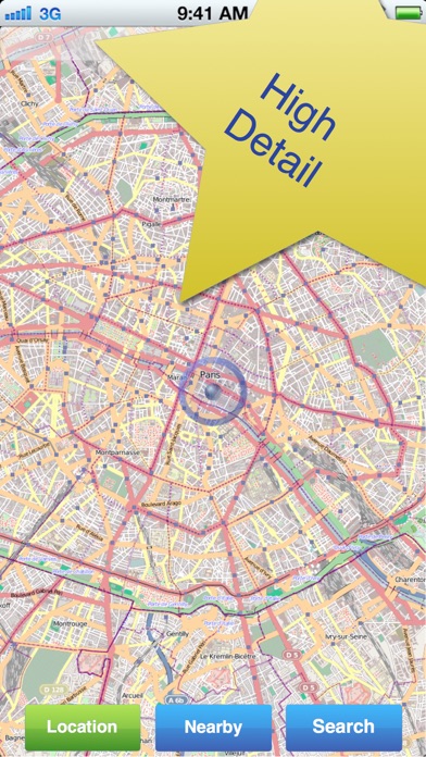 Paris No.1 Offline Map Screenshot 1